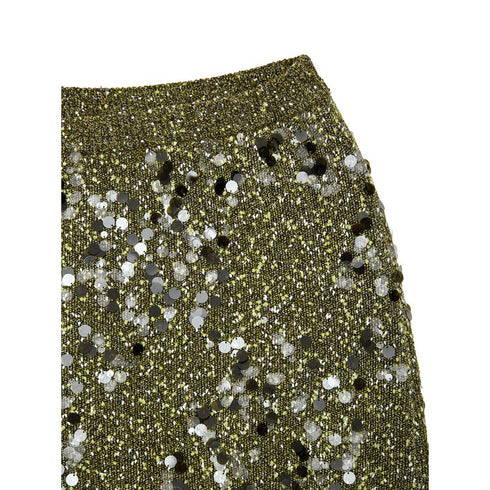 Gucci Green Viscose Mini Skirt